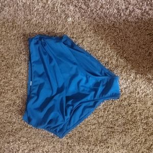 Woman's swim bottoms blue